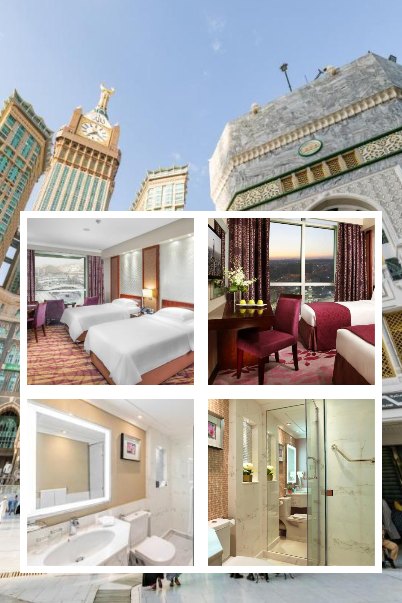 Al Marwa Rayhaan Kamar Classic Double Pemandangan Haram