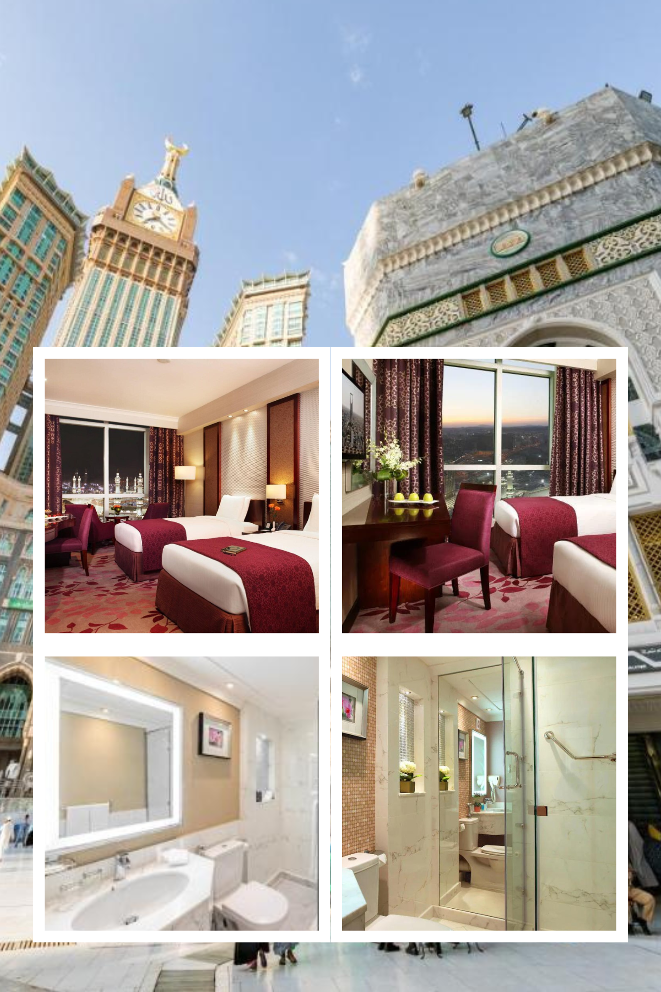 Al Marwa Rayhaan Kamar Classic Double Pemandangan Kabah