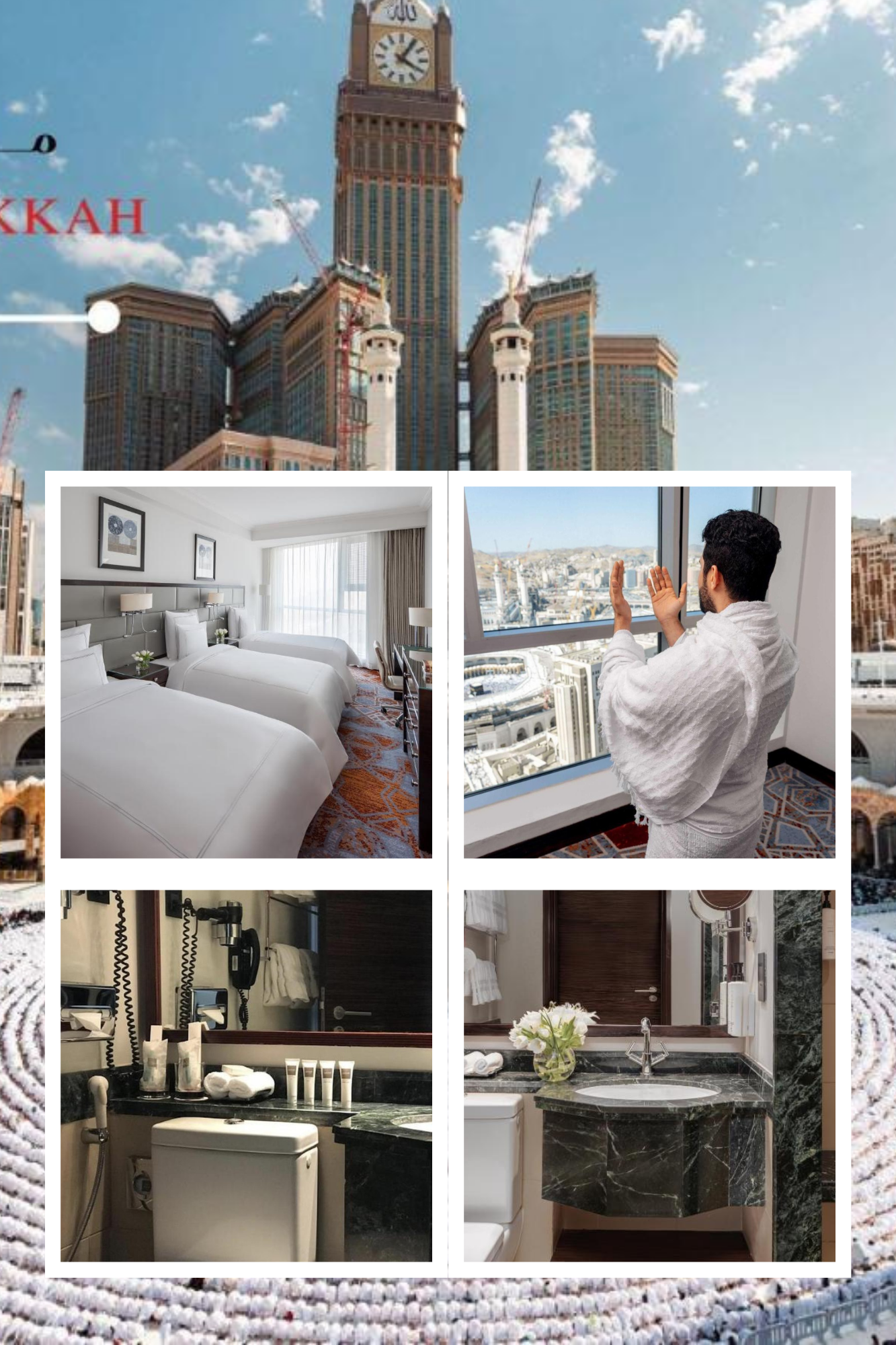 Swissotel Makkah Kamar Classic Triple Pemandangan Haram