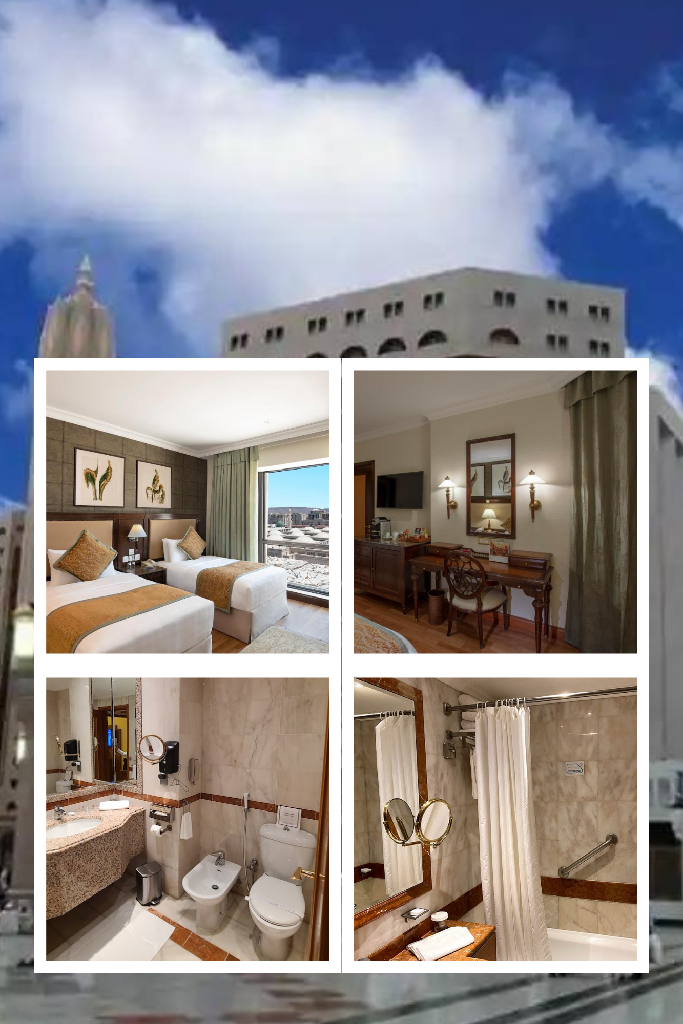 The Oberoi Madina Kamar Standard Double Pemandangan Haram